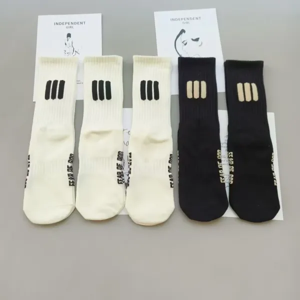 Fear of God Three-Stripe Yellow Socks - 5