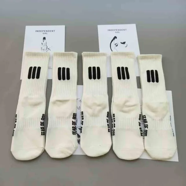 Fear of God Three-Stripe Yellow Socks - 3