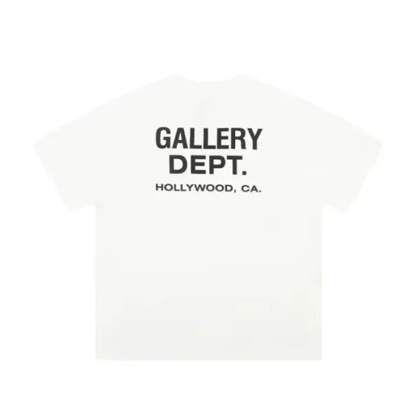 Gallery Dept. Hollywood CA Graphic T-Shirt White - 1
