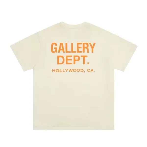 Gallery Dept Gallery Dept. Hollywood CA T-Shirt Beige - 1