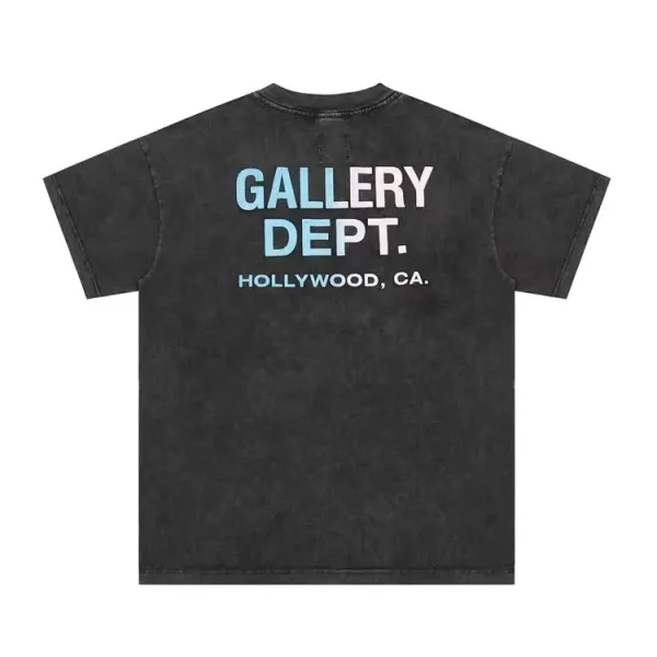 Gallery Dept. Hollywood Washed Black T-Shirt - 1