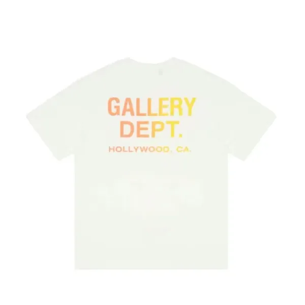 Gallery Dept. Hollywood CA Gradient Print T-Shirt - 6