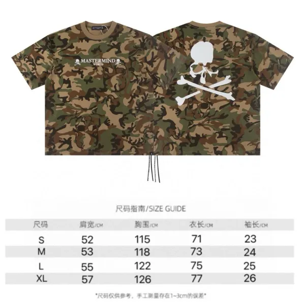 Human Made Skull & Crossbones Camo T-Shirt - 6