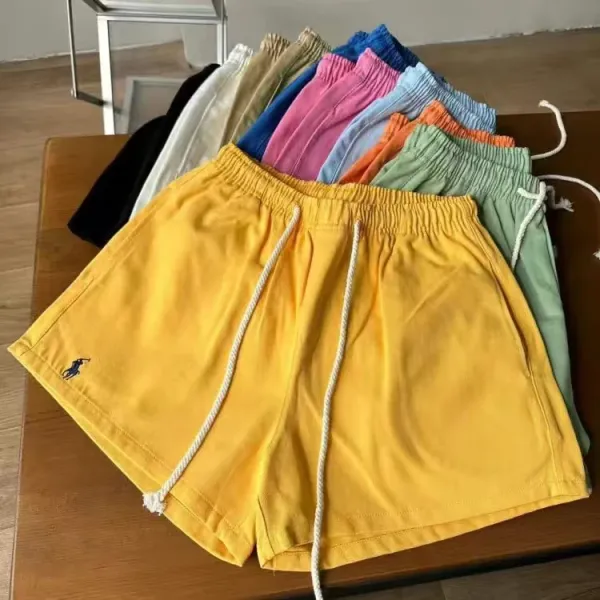Polo Ralph Lauren Drawstring Waist Shorts Light Blue - 4