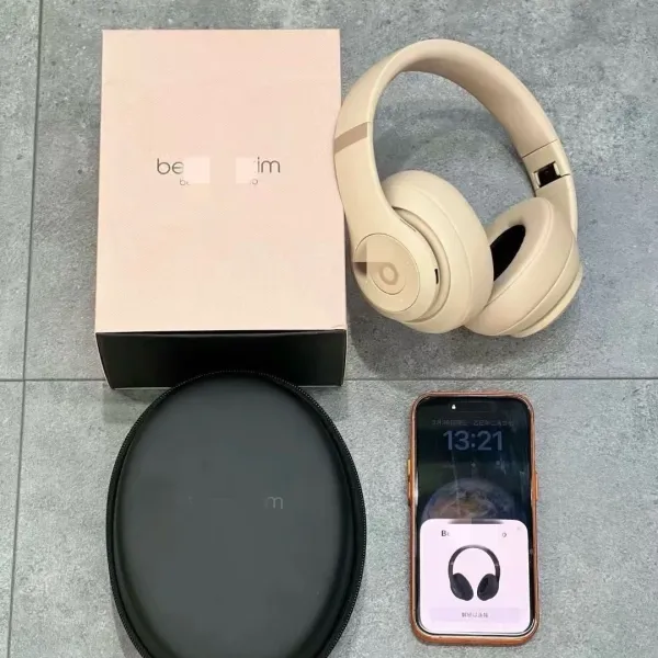 Beats Studio Buds+ Beige Over-Ear Headphones - 1