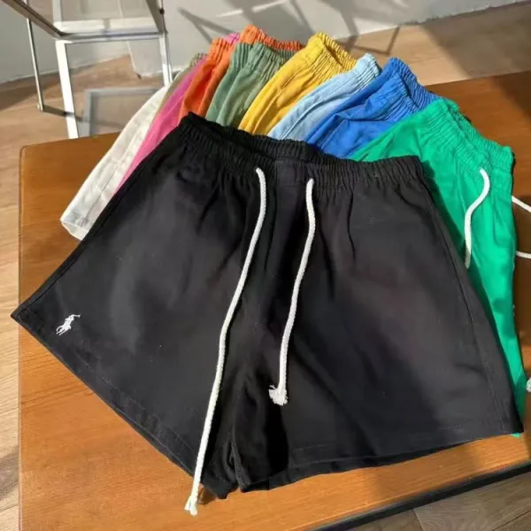 Polo Ralph Lauren Drawstring Waist Shorts Light Blue - 8