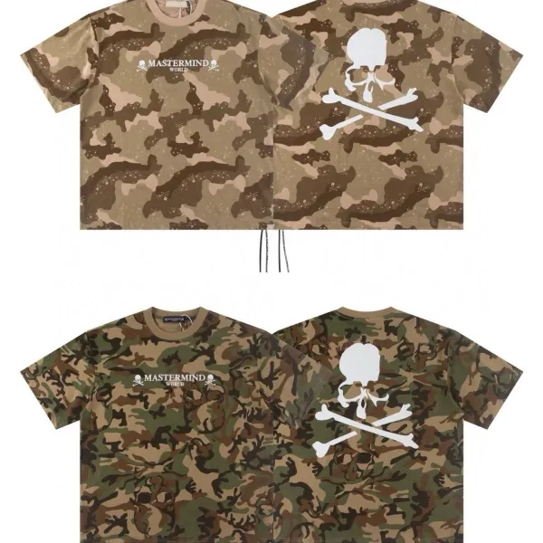 Human Made Skull & Crossbones Camo T-Shirt - 2