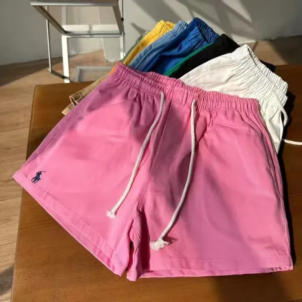 Polo Ralph Lauren Drawstring Waist Shorts Light Blue - 10