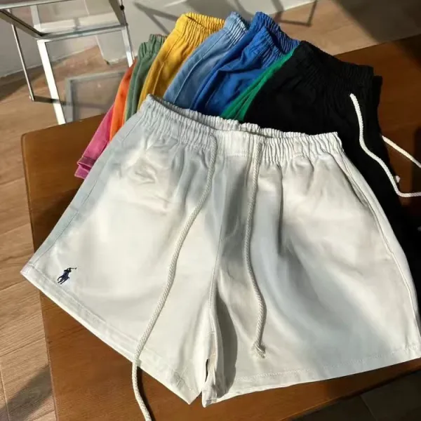 Polo Ralph Lauren Drawstring Waist Shorts Light Blue - 9