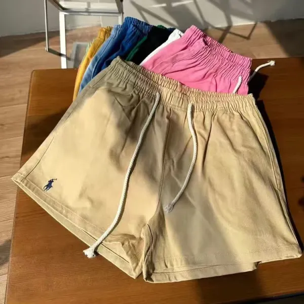 Polo Ralph Lauren Drawstring Waist Shorts Light Blue - 11