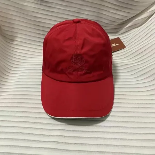 Loro Piana Capuleto Baseball Cap Red - 1