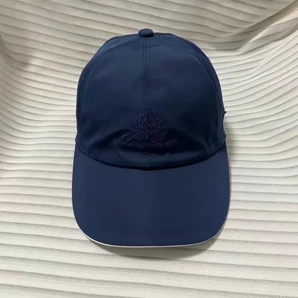 Longchamp Baseball Cap Navy Blue - 1