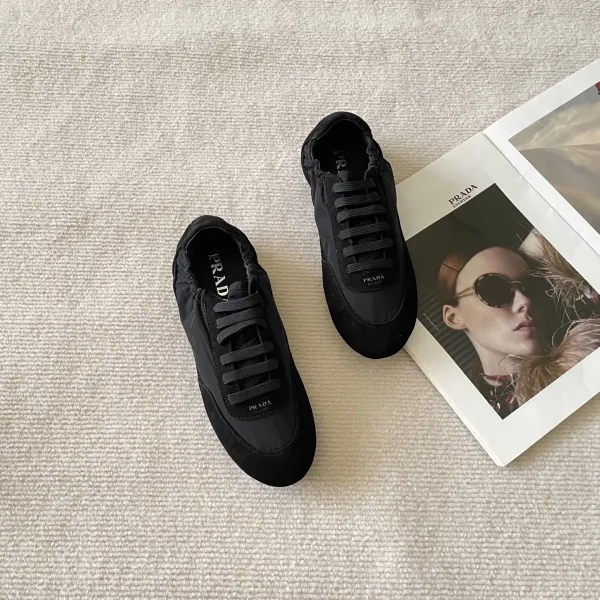 Prada Re-Nylon Sneakers Black - 1