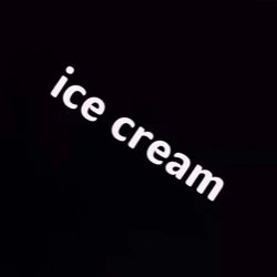 ice cream