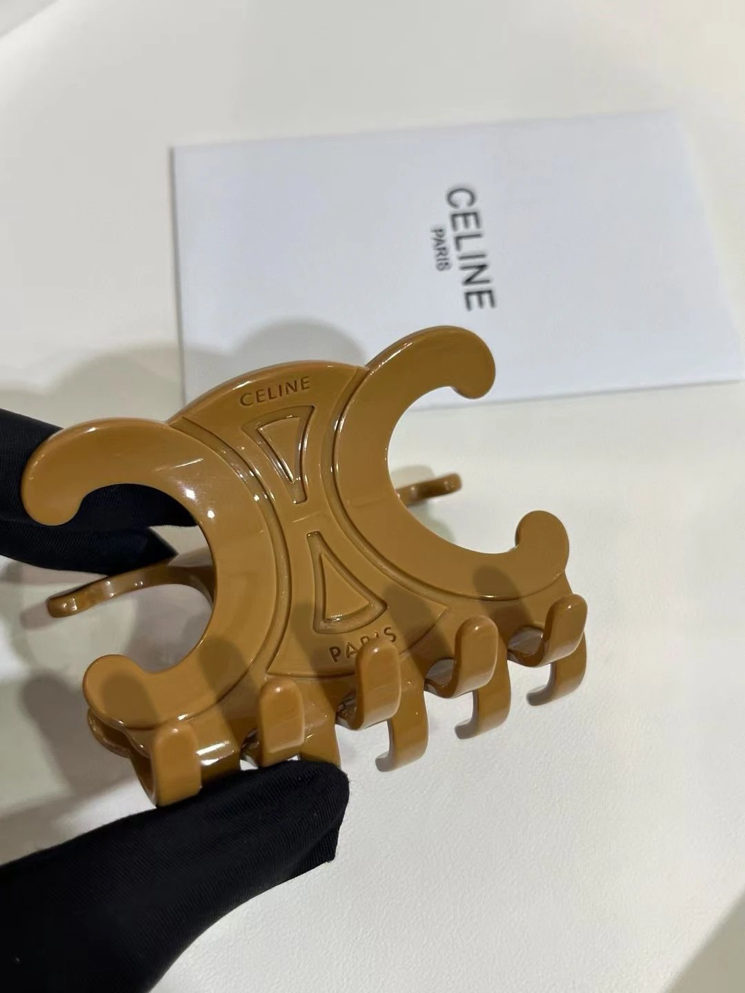 [CE] New Large Arc de Triomphe Hairpin Shark Clip