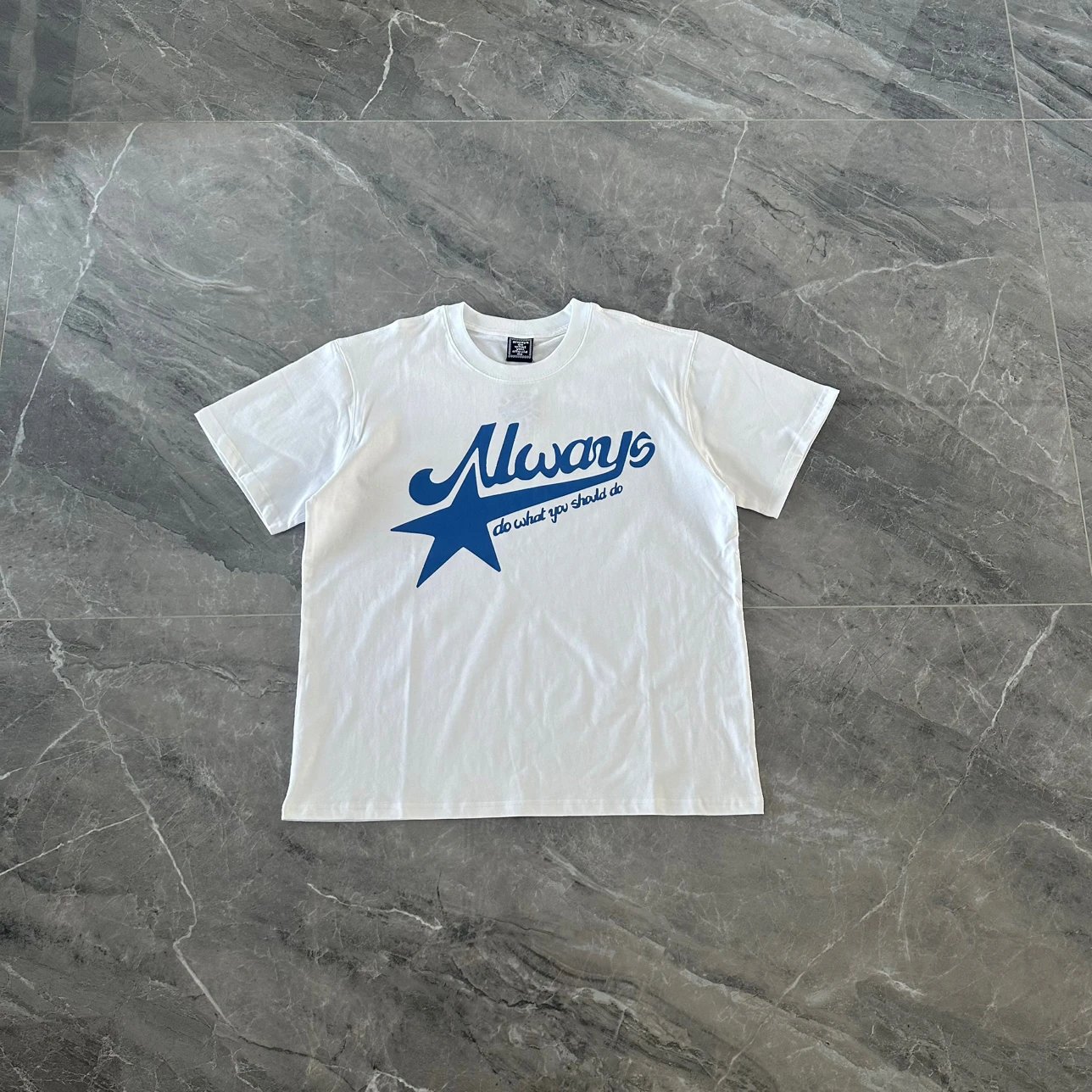 Design Sun Eye Logo White T-Shirt - 4