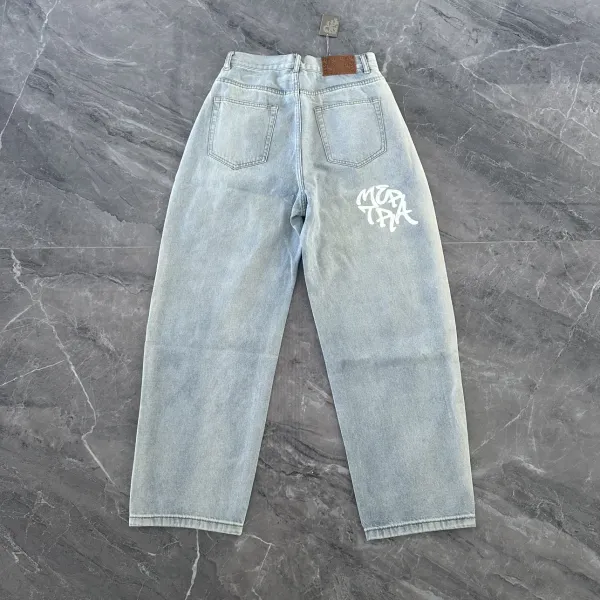 MURA Embroidered Denim Jeans and Shorts Collection - 12