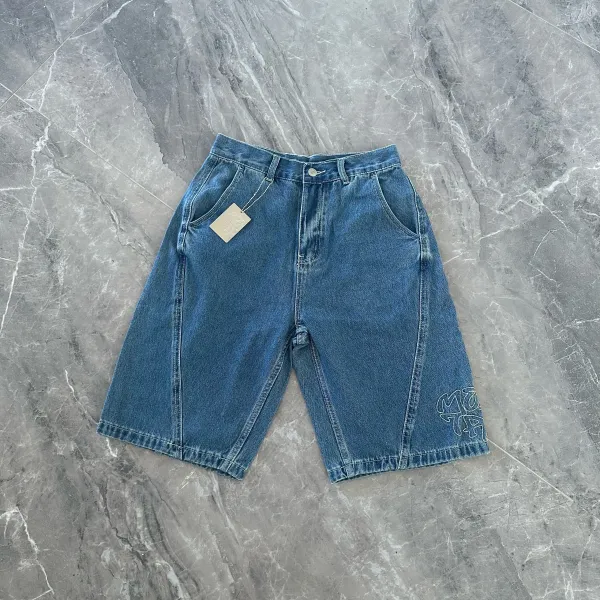 MURA Embroidered Denim Jeans and Shorts Collection - 6