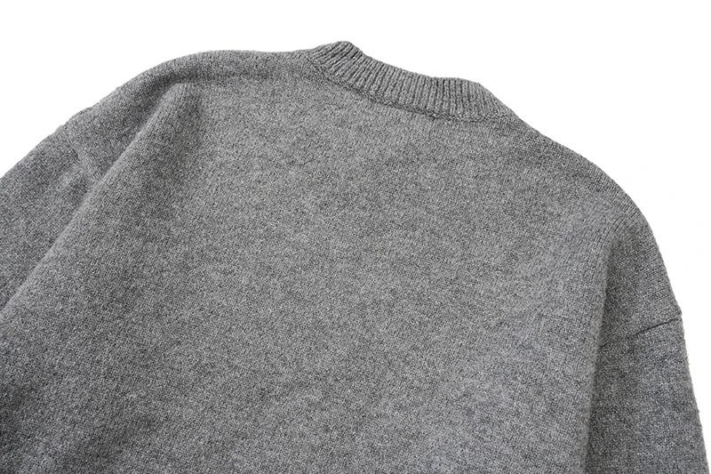CB Letter Jacquard Knit Sweater photo 8