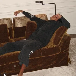 thumbnail for *The same style as the prince Old Chrome cross flower sword vine cross horseshoe scroll round neck long sleeves