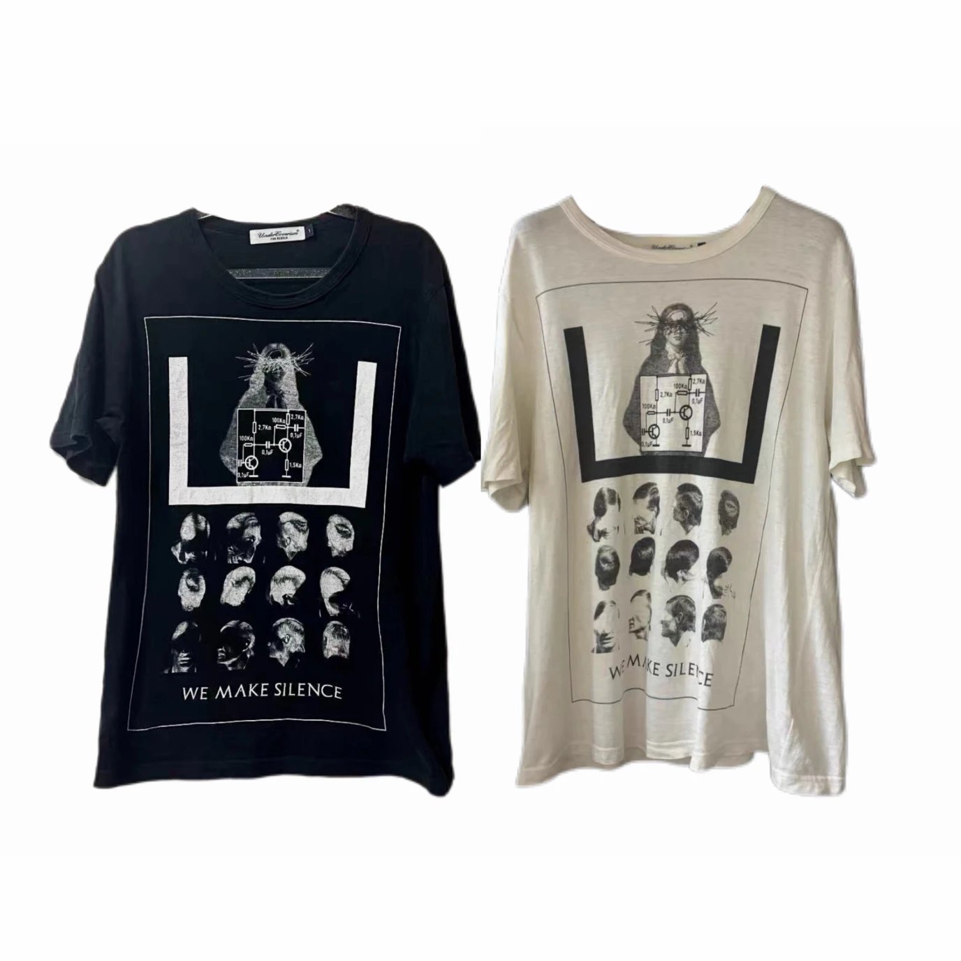 【 Instant Delivery, No Card Collection 】 Yixuan Club Undercover 10ss but Regular Science Monster Short sleeved T-shirt