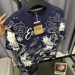 thumbnail for Guangzhou high-end EV Fushen carp short sleeve