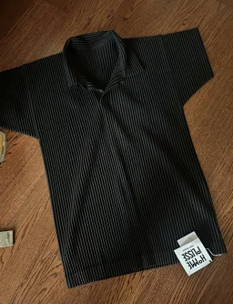 thumbnail for ⚠️Inside the circle top luxury behind-the-scenes supply chain production. 3 Homebody JM 430 pleated without buckle polo Short sleeve/Y factory HP Classic Fabric Draps with Special Offer