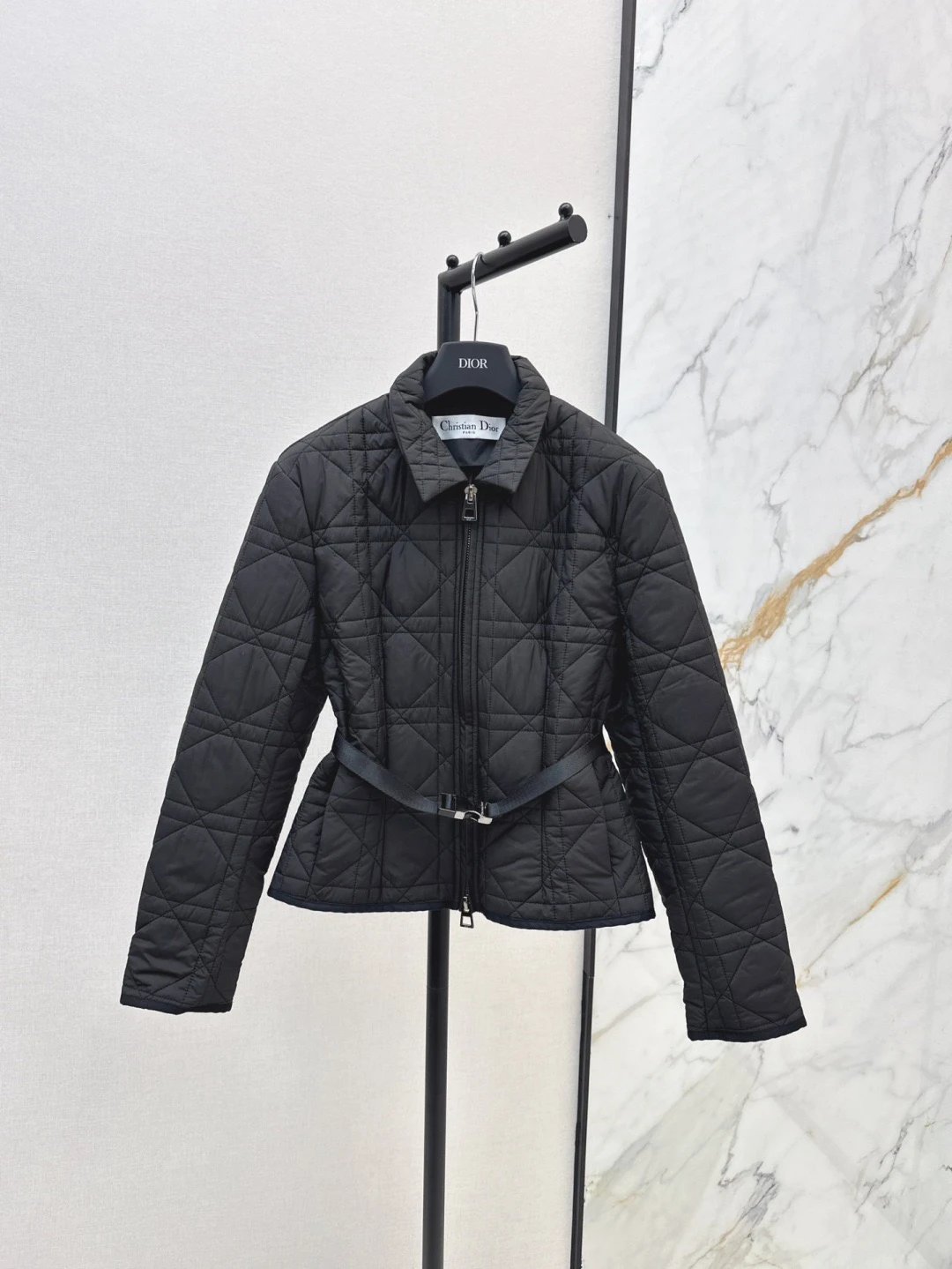 Dior Quilted Belted Jacket