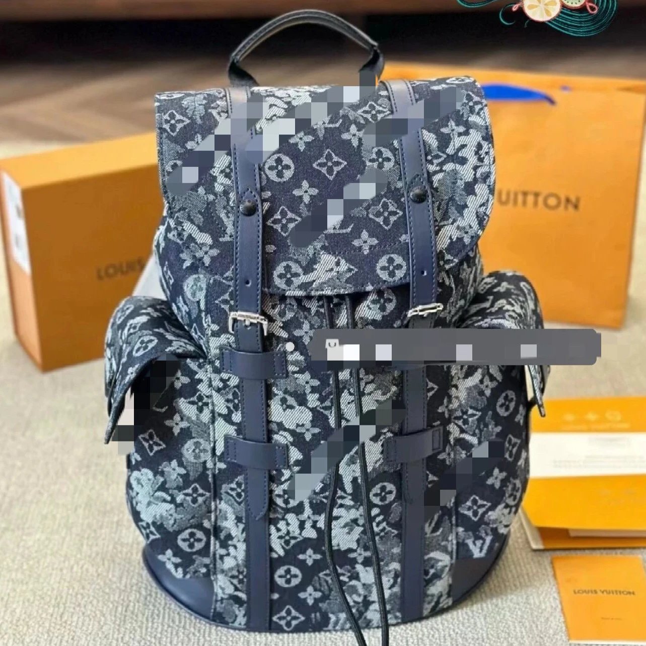Denim Backpack