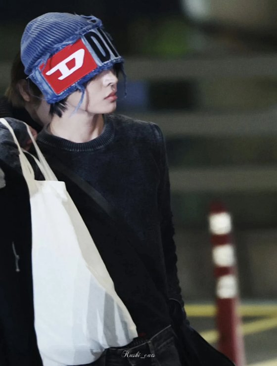 (In Stock) Maeda Riku Style Tassel Knit Beanie - Washed/Acid-Washed/Cool Vibe