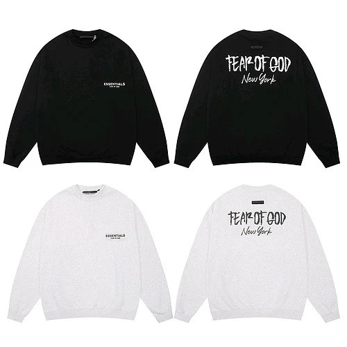 Essentials Fear of God New York Graphic Crewneck Sweatshirt