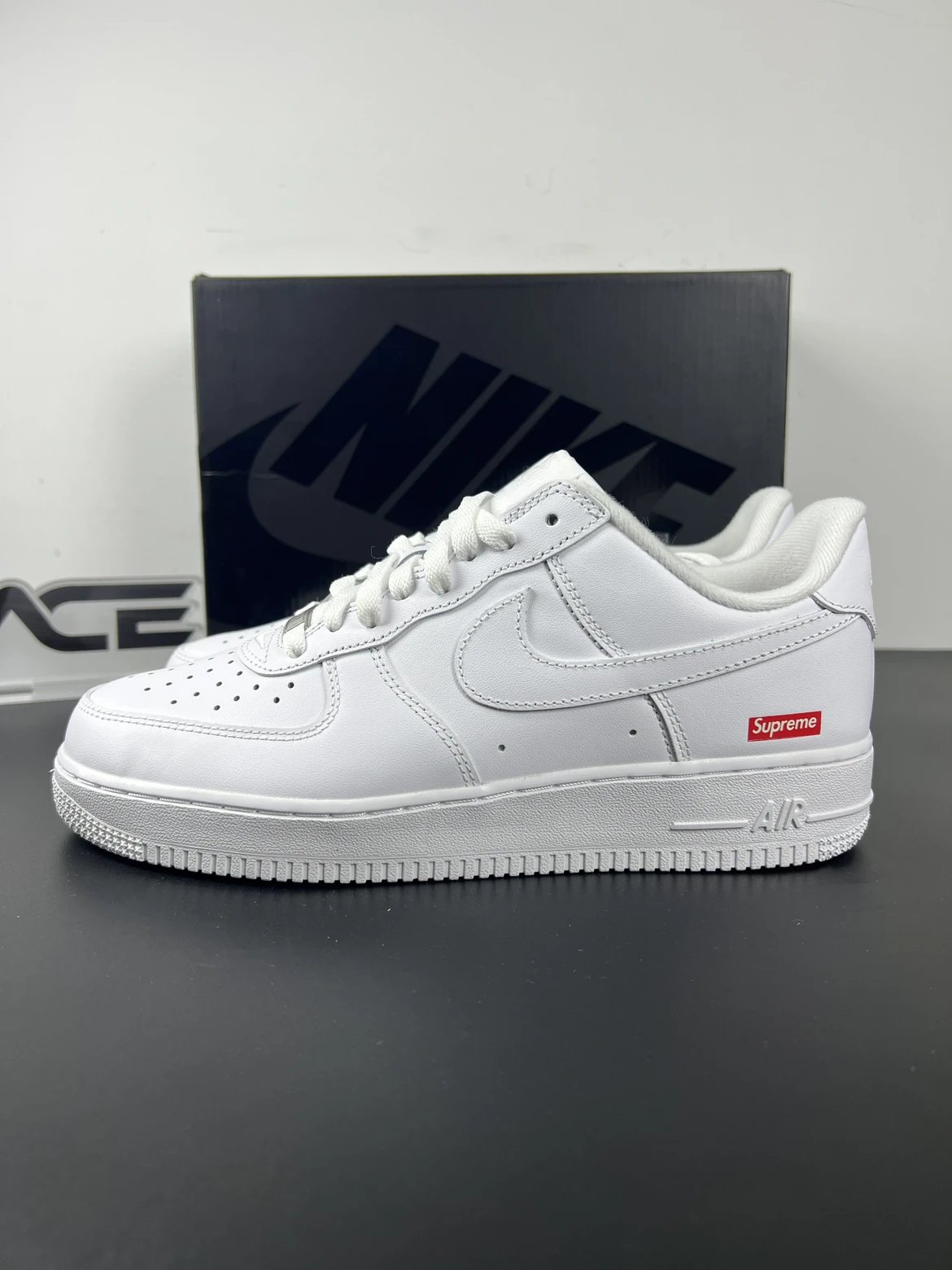 【 XP Batch 】 New Batch Supreme x Nike Air Force 1 Low "box logo" White CU9225 100 Air Force One