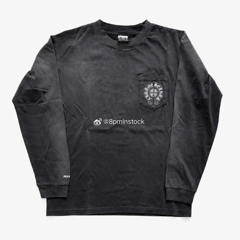 8pm Chrome 80's Old Cemetary Longsleeve