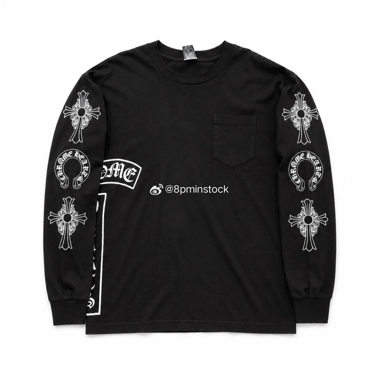 8pm Autonomous Chrome 80's OLD Soap&Water Vintage T-bar Longsleeve Three Element Long Sleeve