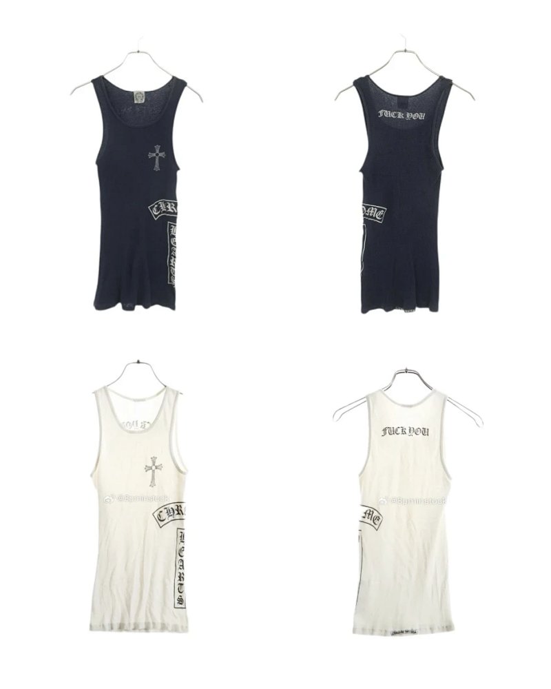8pm Chrome Old T-bar F Ku Tank Top