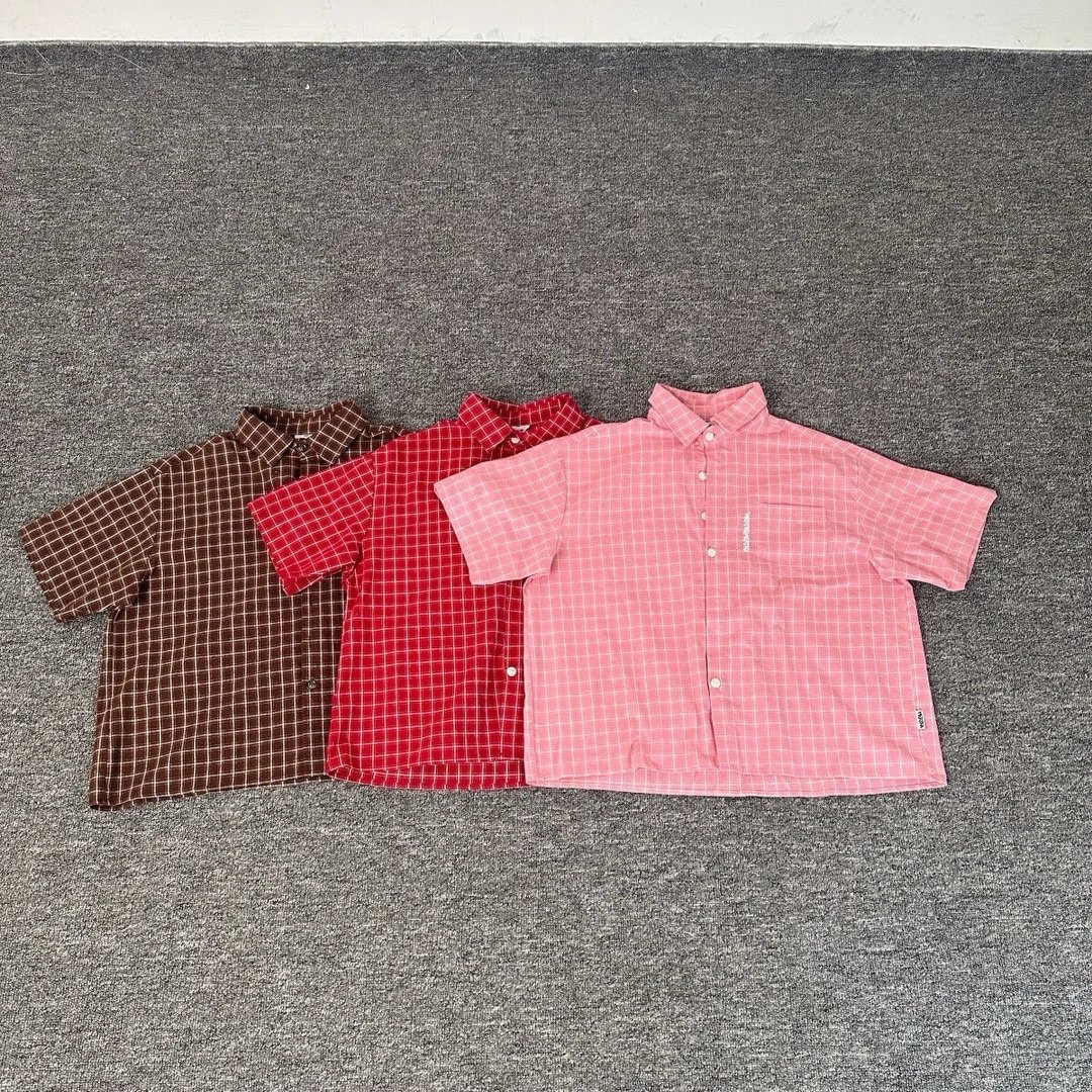 ME Plaid Short-Sleeve Shirts