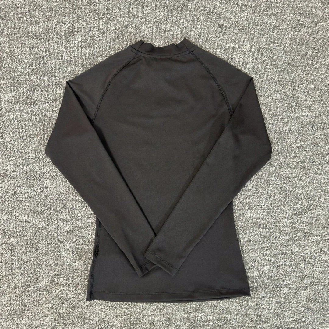 Black Long Sleeve Compression Top
