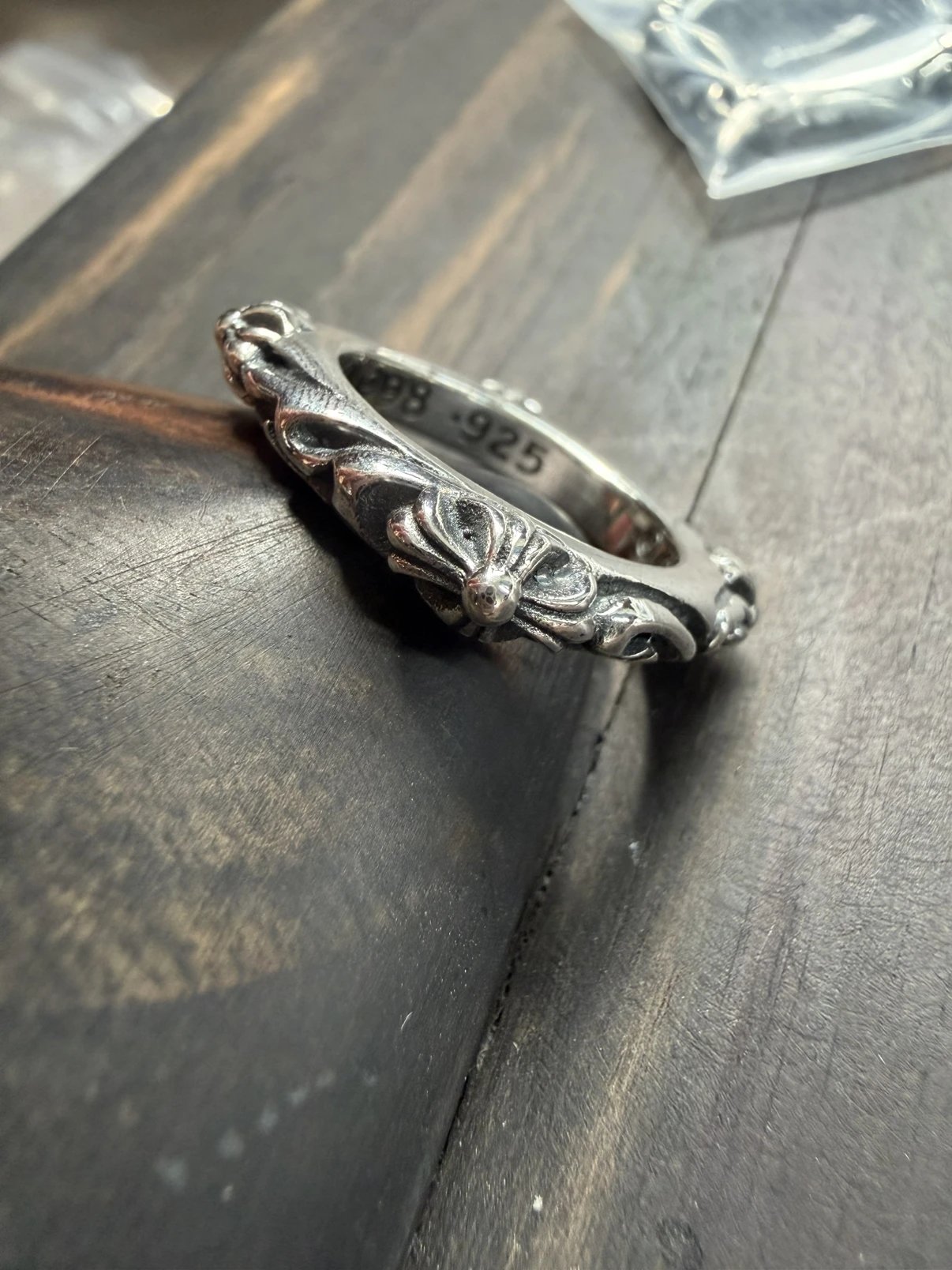 Auk Silver Cross SBT Ring [Steel Mold, In Stock, Ships Immediately]