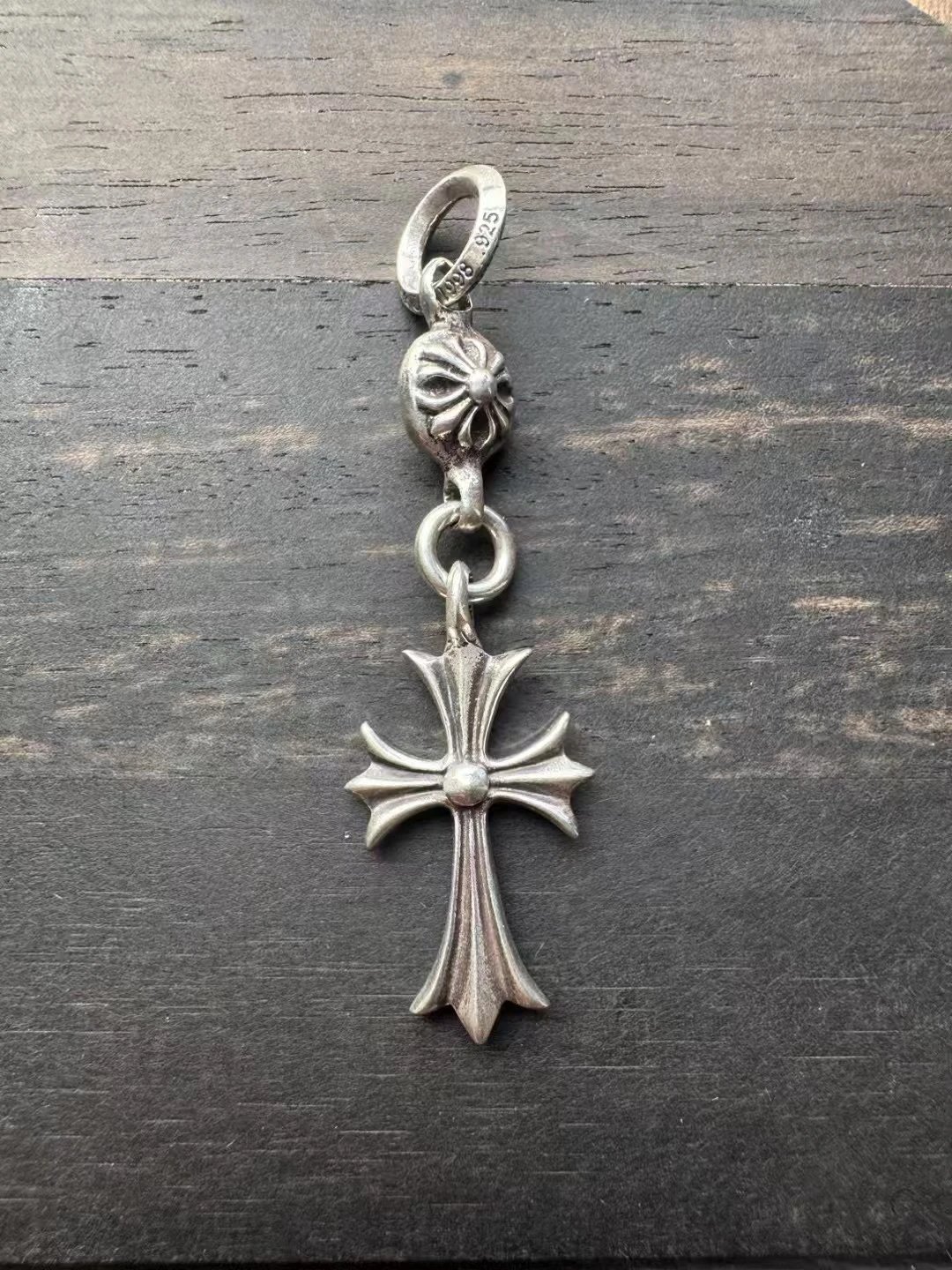 Auk Silver Clough Heart Single Ball TinyE Pendant 【 Steel Mold Manufacturing, Ready to Ship 】