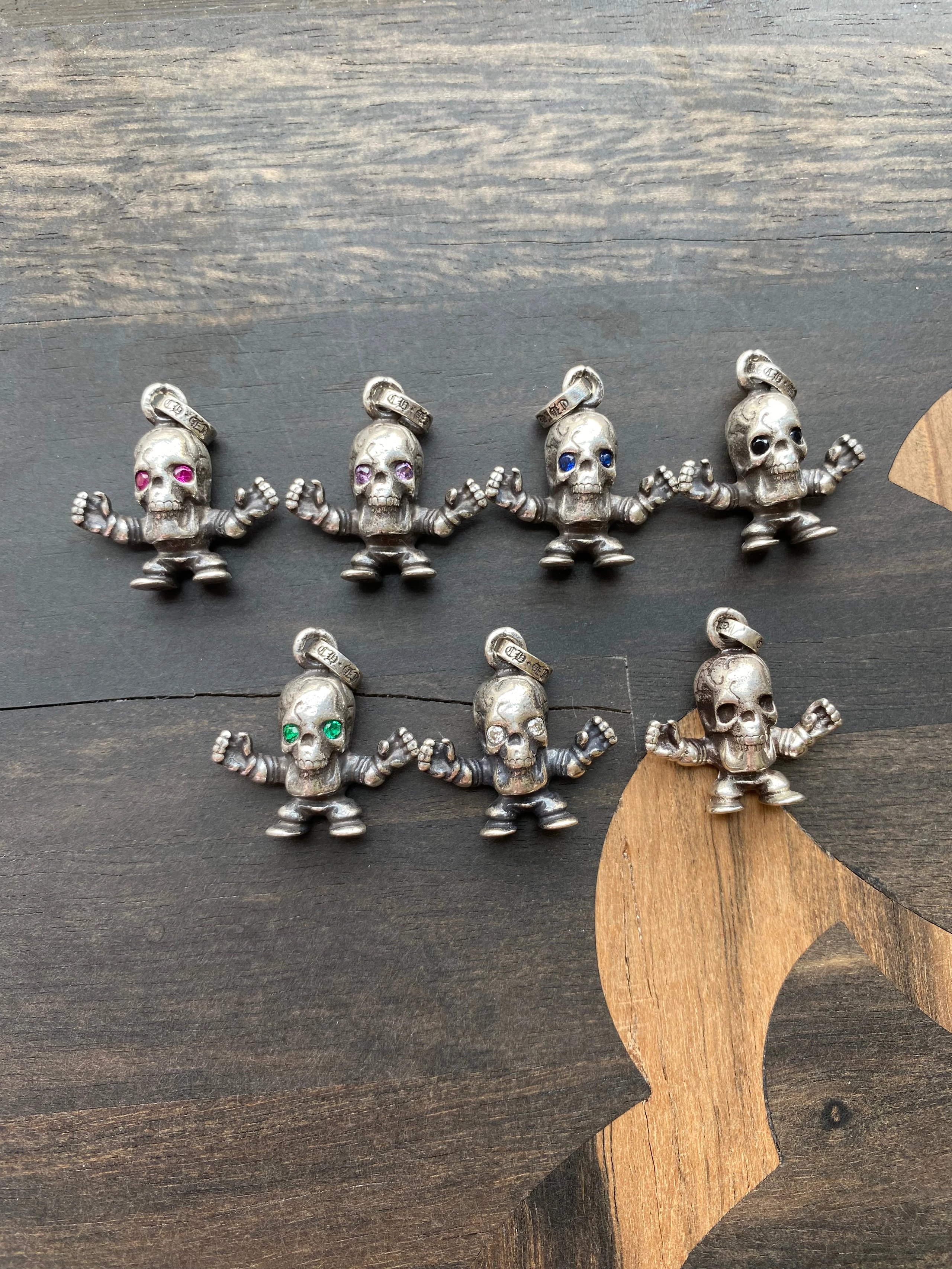 Auk Silver Jewelry Chrome Hearts Foti Dwarf Pendant 【Clearance Special】