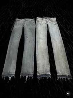 thumbnail for RO Style DRKSHDW FM07 Dust Detroit Cut
Jeans