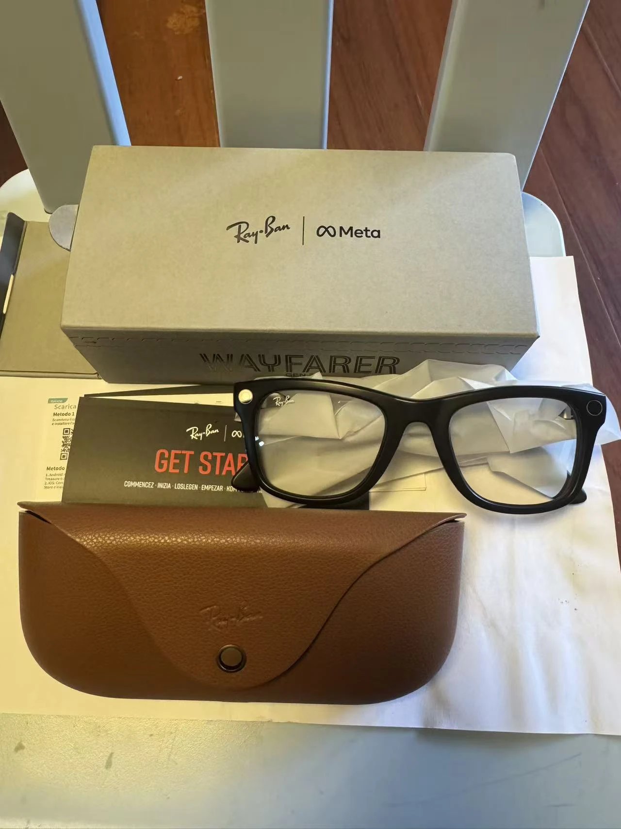 Meta Ray Glasses Sony 1200w Camera+AI+Translation+ 👓  Ban&Meta's AI Glasses Best Quality Version