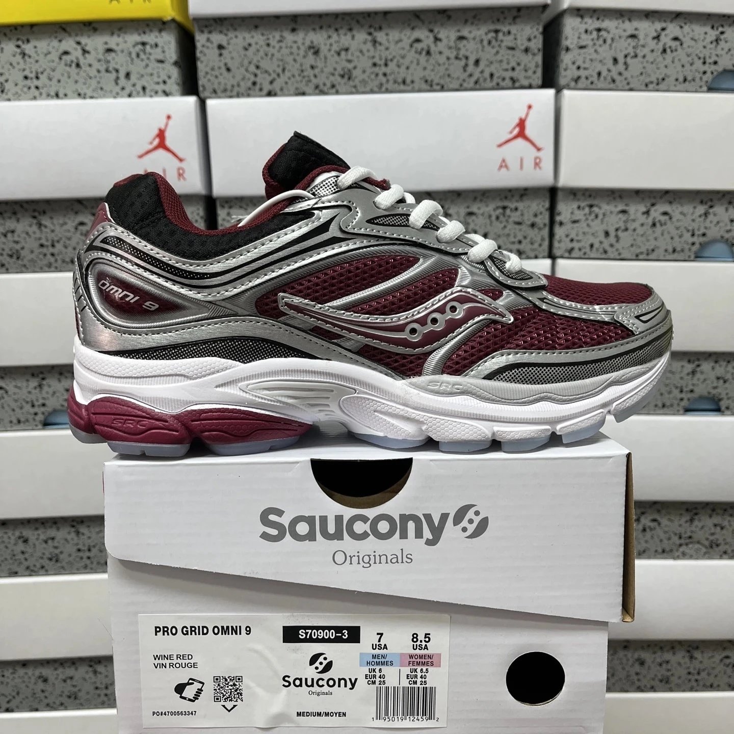 S70900-3 Red Silver