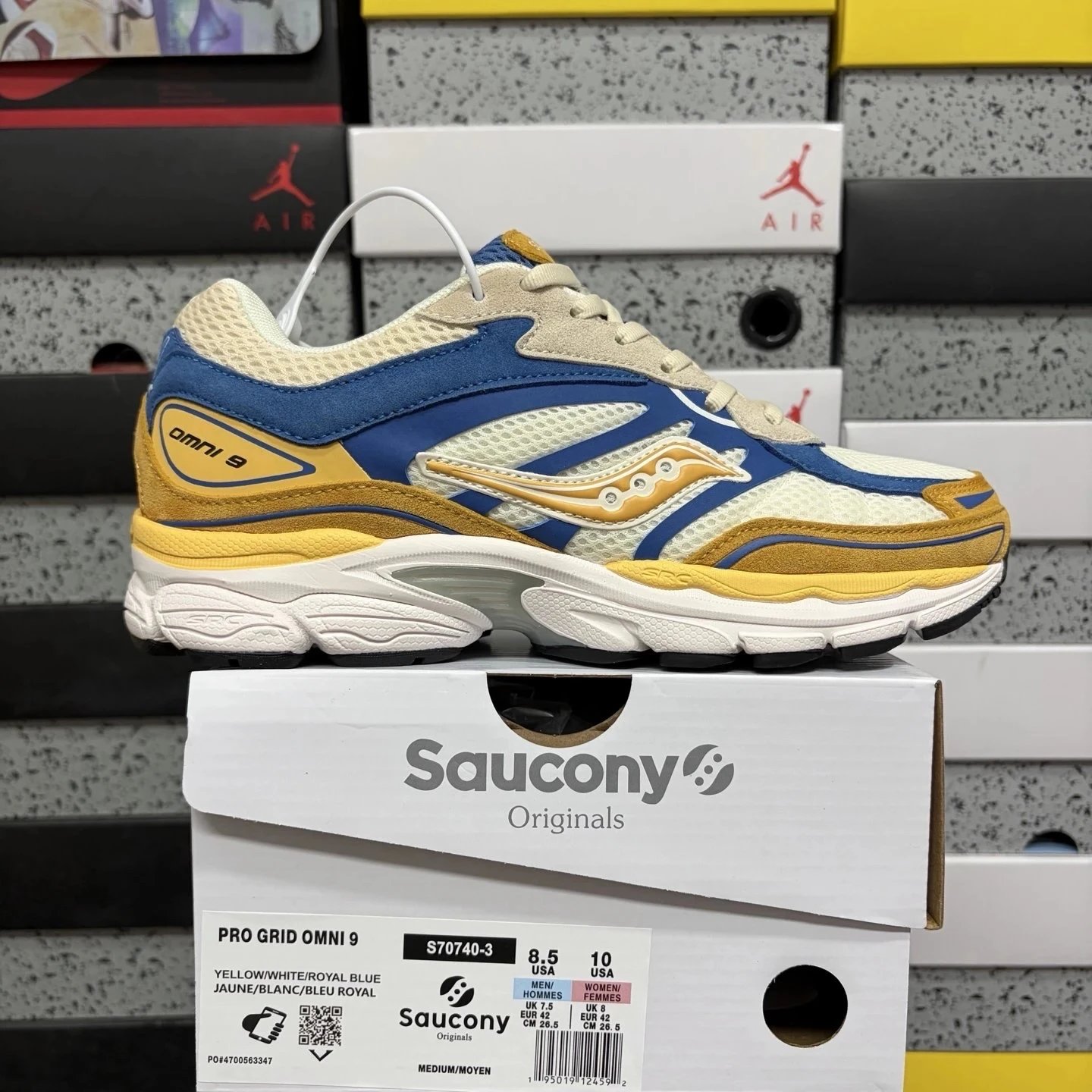 S70740-3 Yellow Blue