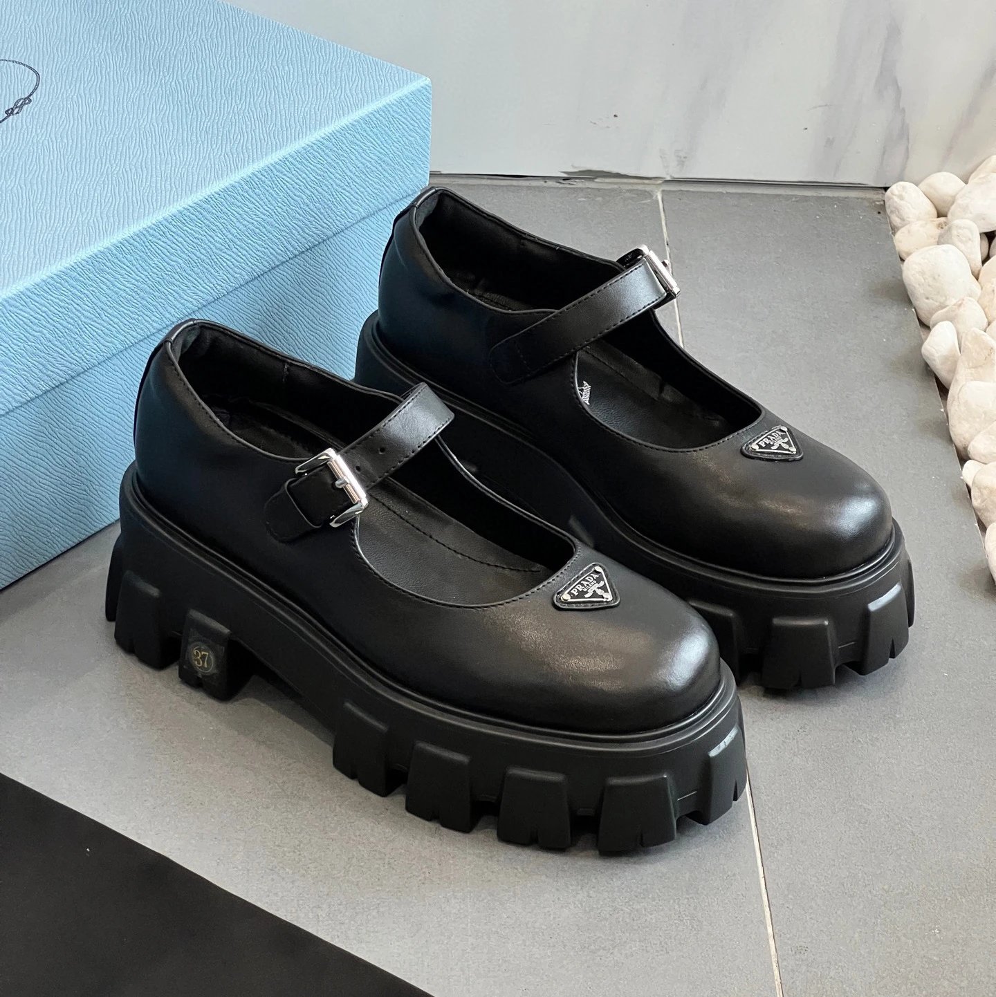 Black Matte Leather