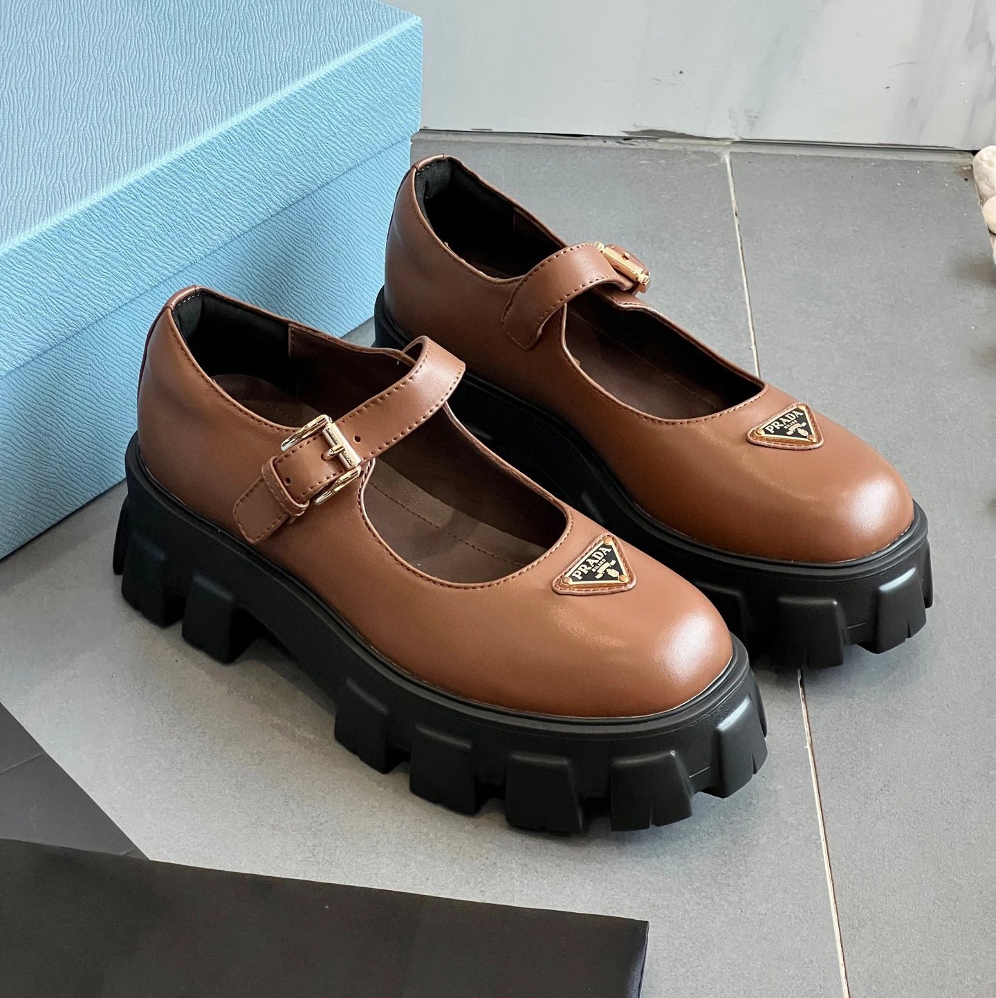 Brown Matte Leather