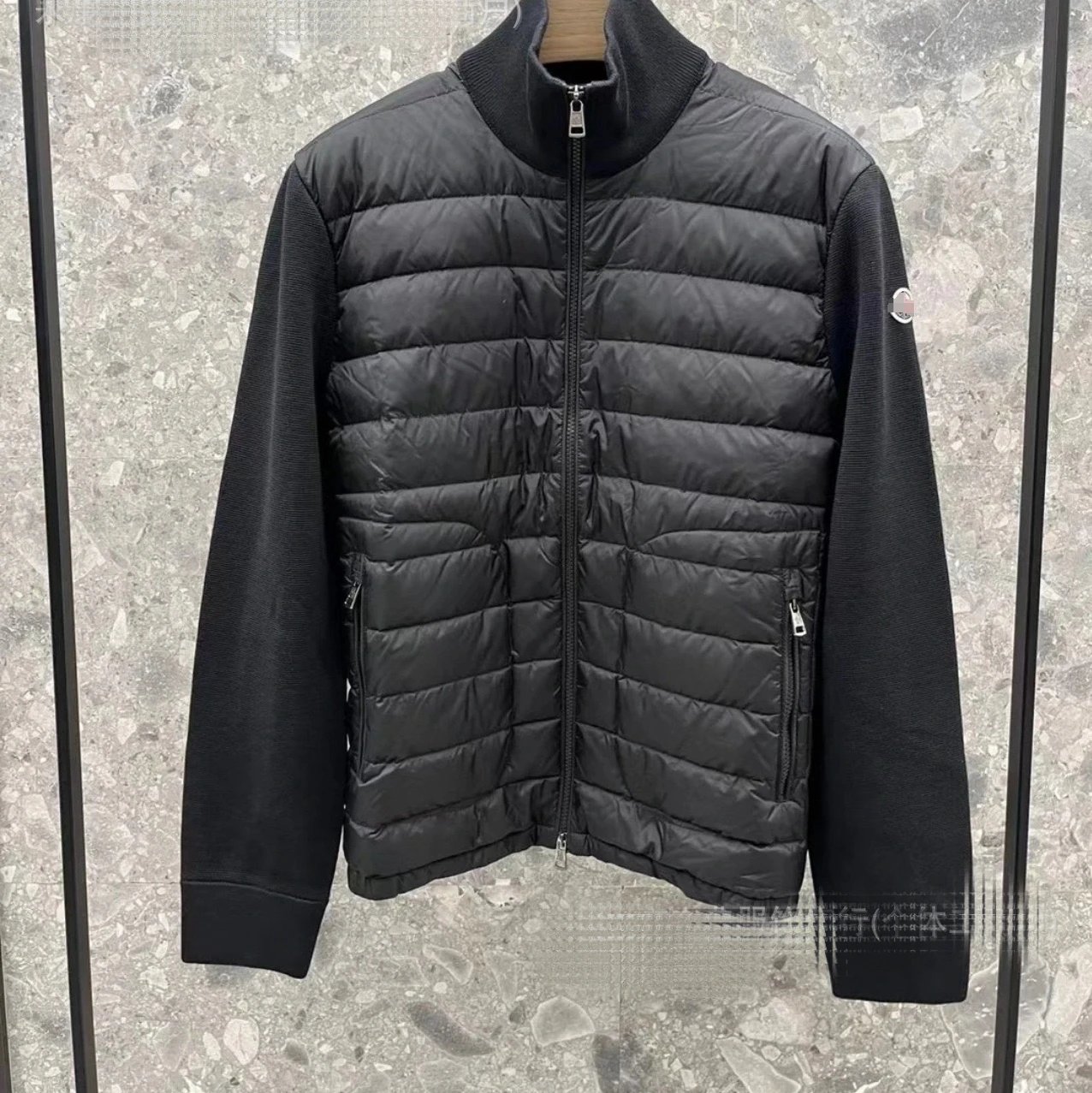 Black Stand Collar