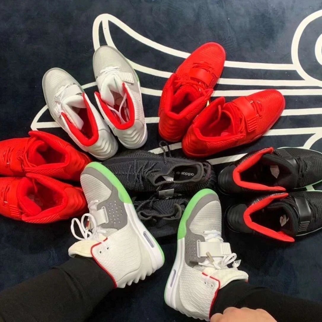 Nike Air Yeezy 2 High-Top Sneakers