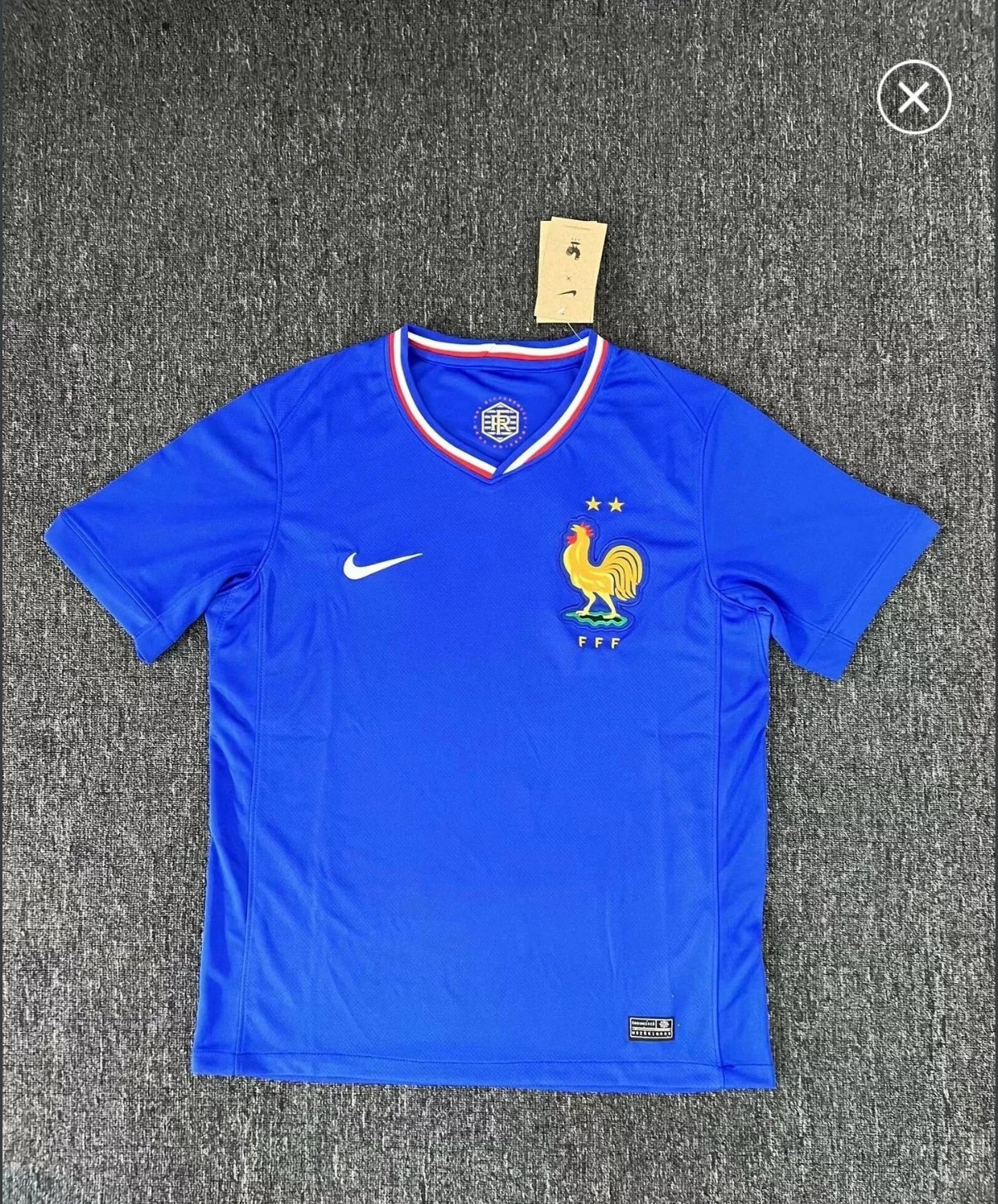 France FFF Home Kit Soccer Jersey 2024