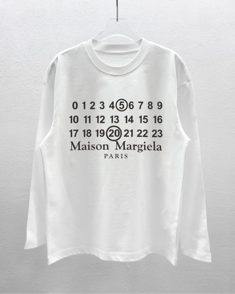 Maison Margiela Galaxy Print Long-Sleeve T-Shirt Black - 8